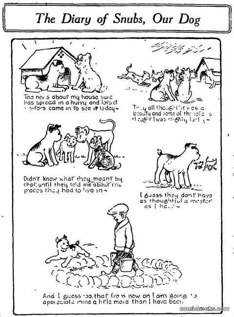 The Diary of Snubs, Our Dog