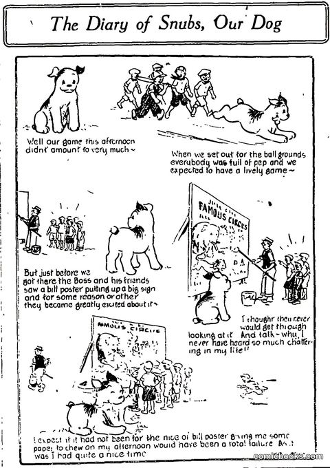 The Diary of Snubs, Our Dog