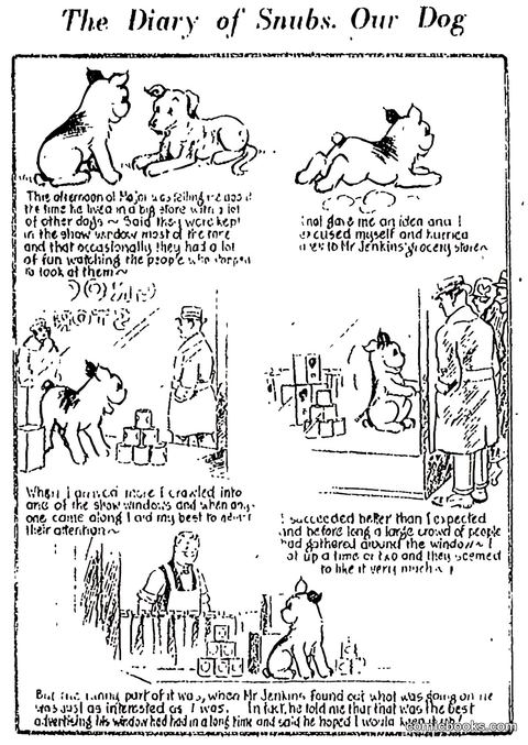 The Diary of Snubs, Our Dog