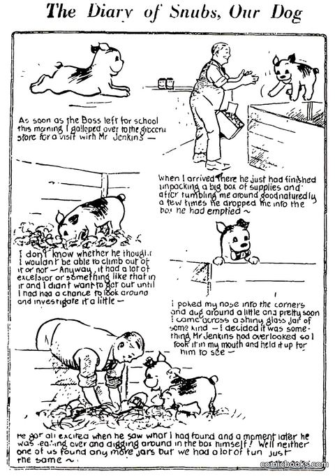 The Diary of Snubs, Our Dog