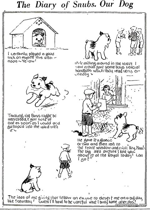 The Diary of Snubs, Our Dog