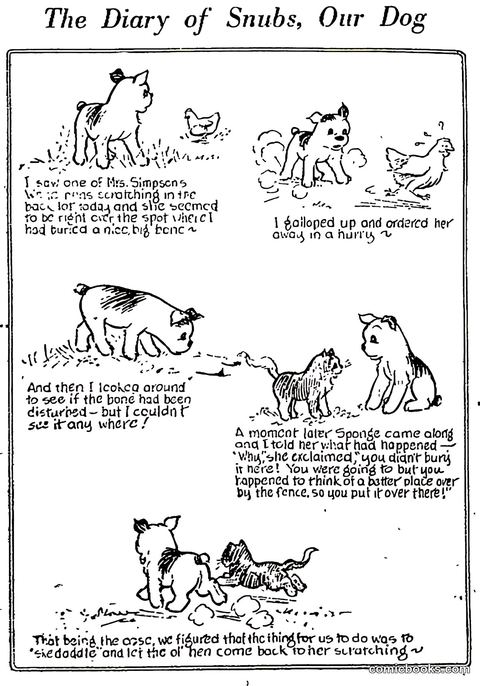 The Diary of Snubs, Our Dog