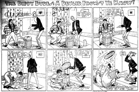 The Dippy Dude's a Deucid Frowst Ye Know!