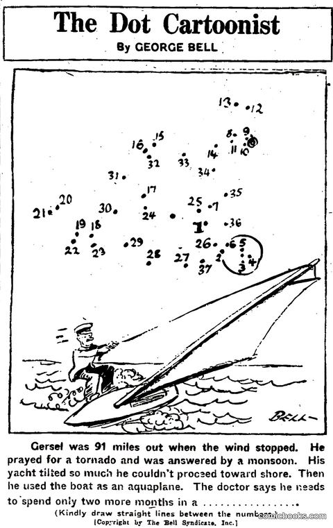 The Dot Cartoonist by George Bell