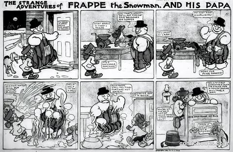 The Strange Adventures of Frappe the Snowman and His Papa