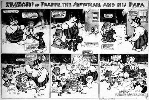 The Strange Adventure of Frappe, the Snowman, and His Papa