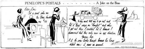 Penelope's Postals: A Joke on the Boss