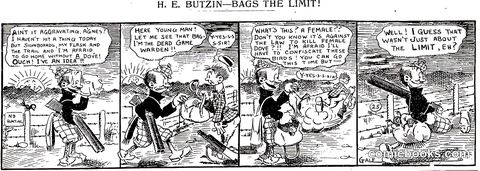 H. E. Butzin — Bags the Limit!