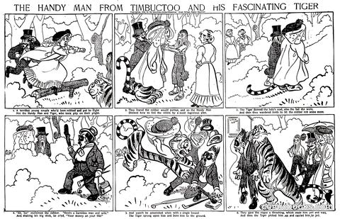 The Handy Man from Timbuctoo and His Fascinating Tiger