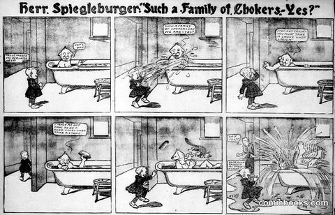 Herr Spiegleburger: "Such a Family of Chokers—Yes?"