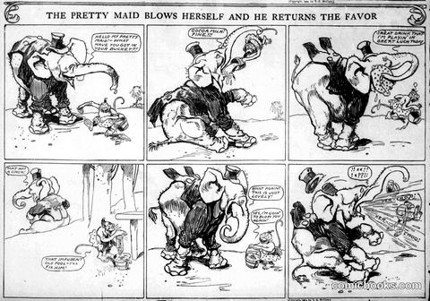 The Pretty Maid Blows Herself and He Returns the Favor