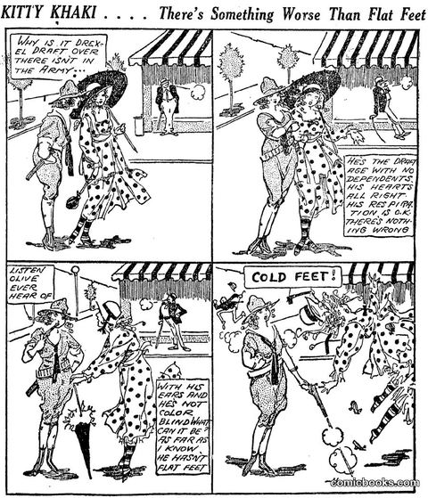 Kitty Khaki: There's Something Worse Than Flat Feet