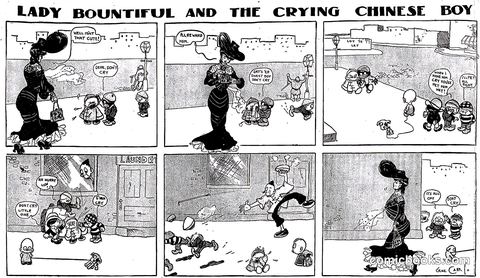 Lady Bountiful and the Crying Chinese Boy