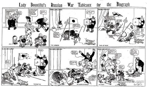 Lady Bountiful's Russian War Tableaux for the Biograph