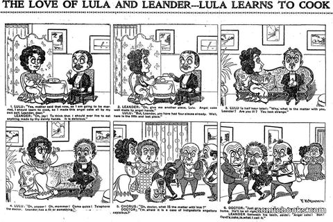 The Love of Lula and Leander—Lula Learns to Cook