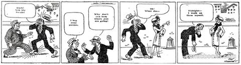 Sunday Comic Strip, 1925
