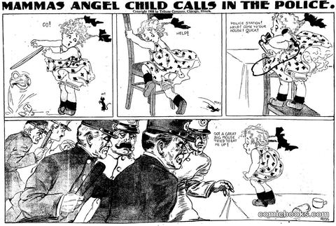 Mamma's Angel Child Calls in the Police