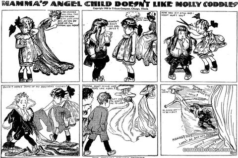 Mamma's Angel Child Doesn't Like Molly Coddles