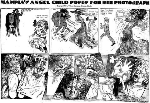 Mamma's Angel Child Poses for Her Photograph