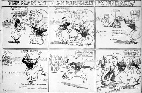 The Man with an Elephant on His Hands