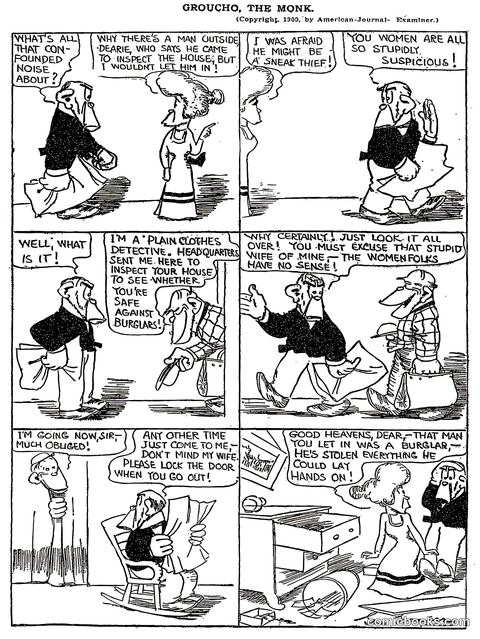 Groucho, the Monk