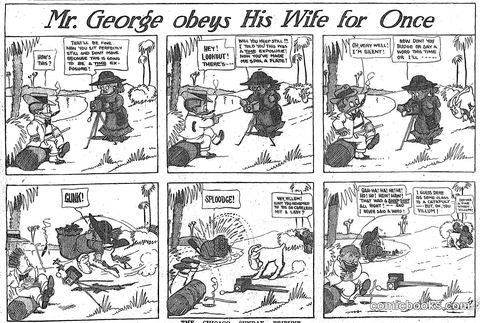 Mr. George Obeys His Wife for Once