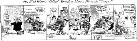 Mr. Wad Wasn't "College" Enough to Make a Hit on the "Campus"