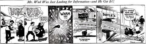Mr. Wad Was Just Looking for Information—and He Got It!!!
