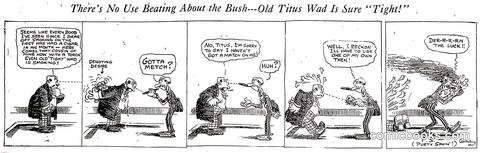 There's No Use Beating About the Bush