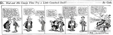 Mr. Wad and His Cousin Titus Try a Little Comeback Stuff!