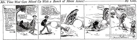 Mr. Titus Wad Gets Mixed Up With a Bunch of Movie Actors