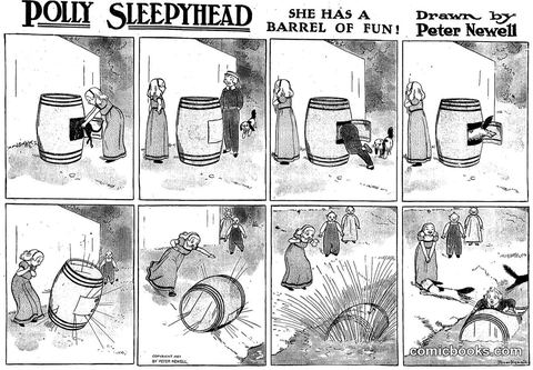 Polly Sleepyhead: She Has a Barrel of Fun!