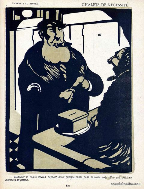 Page from *L'Assiette au Beurre*