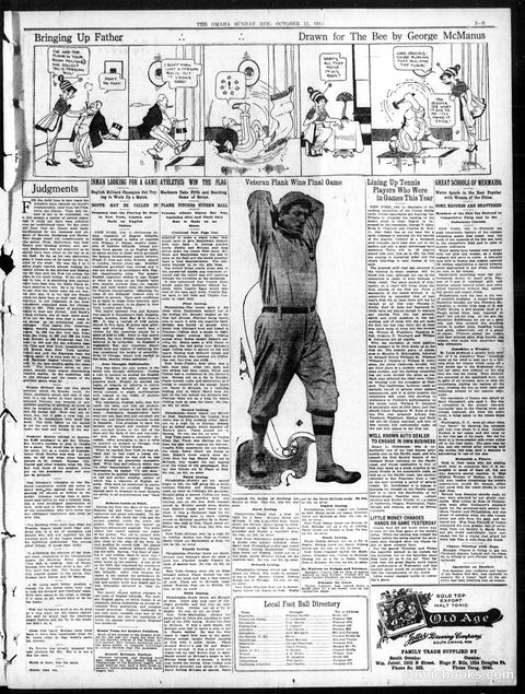 Bringing Up Father — Omaha Daily Bee, October 12, 1913
