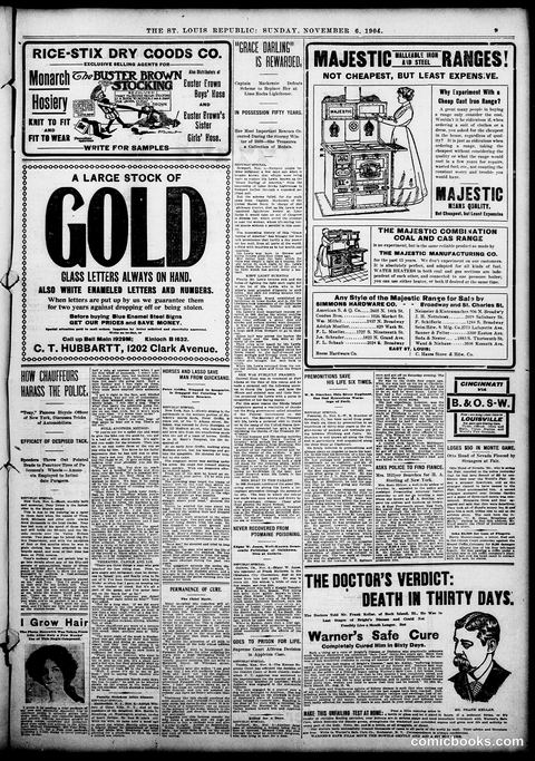 Buster Brown — St. Louis Republic, November 6, 1904