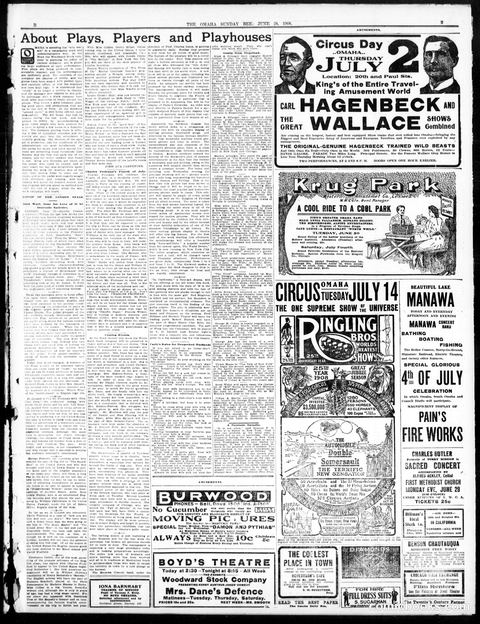 Buster Brown — Omaha Daily Bee, June 28, 1908