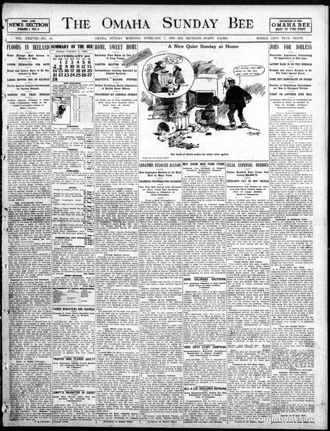 Buster Brown — Omaha Sunday Bee, February 7, 1909
