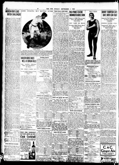 Buster Brown — The Sun (New York), September 1, 1912