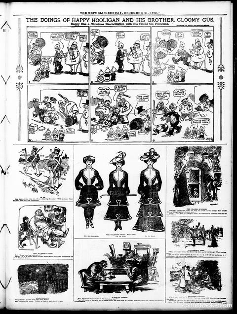 Happy Hooligan — St. Louis Republic, December 21, 1902