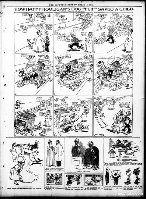 Happy Hooligan — St. Louis Republic, April 5, 1903