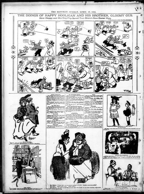 Happy Hooligan — St. Louis Republic, April 12, 1903
