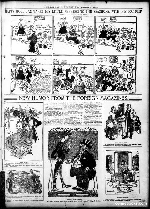 Happy Hooligan — St. Louis Republic, September 6, 1903