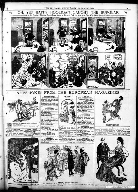 Happy Hooligan — St. Louis Republic, September 20, 1903