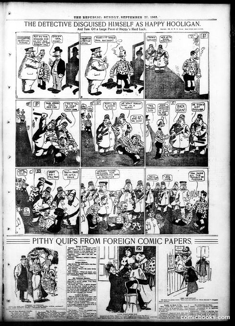 Happy Hooligan — St. Louis Republic, September 27, 1903
