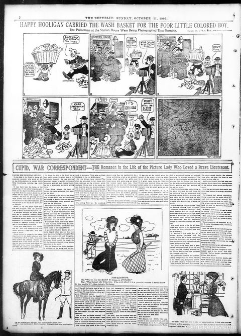 Happy Hooligan — St. Louis Republic, October 11, 1903