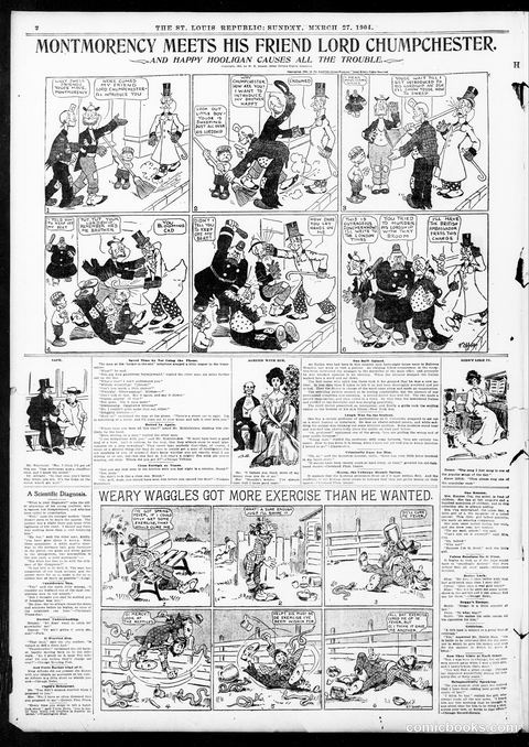 Happy Hooligan — St. Louis Republic, March 27, 1904
