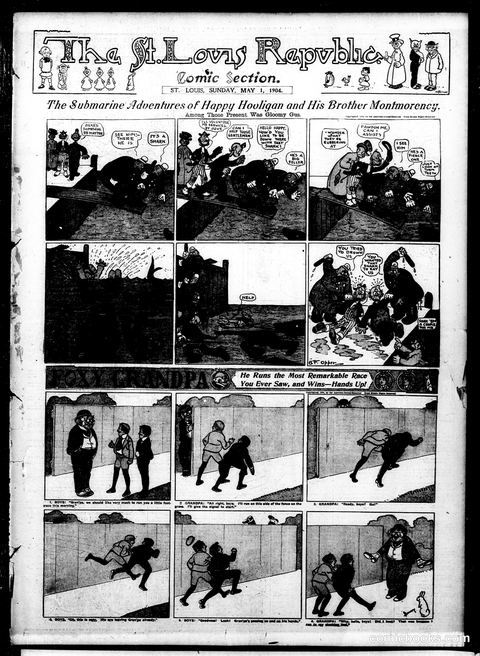 Happy Hooligan — St. Louis Republic, May 1, 1904