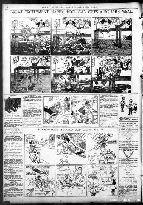 Happy Hooligan — St. Louis Republic, June 5, 1904