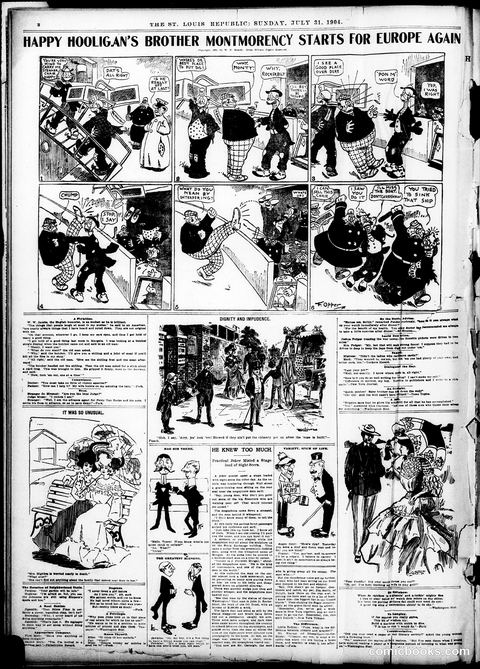 Happy Hooligan — St. Louis Republic, July 31, 1904