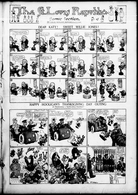 Happy Hooligan — St. Louis Republic, November 20, 1904